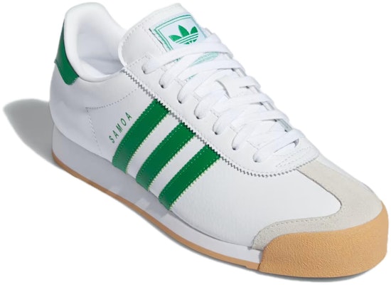 adidas Samoa 'White Green' JH9078 Lookbook adidas Samoa 'White Green' JH9078