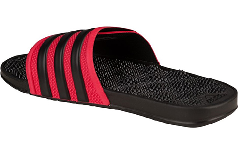 Order adidas Ciabatte Adissage Nero Rosso ''Black Red'' BB4110
