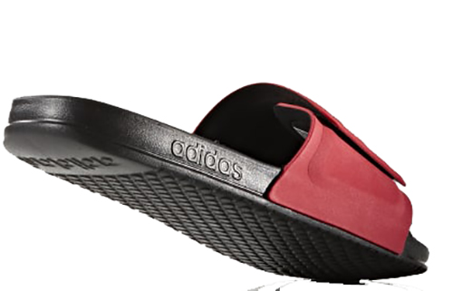 Shop アディダス アディサージ サンダル 黒赤 (Adidas  Adissage サンダル クロアカ) BB4110