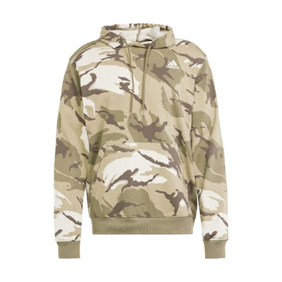 adidas Seasonal Essentials Camo Print Hoodie Khaki IN7122