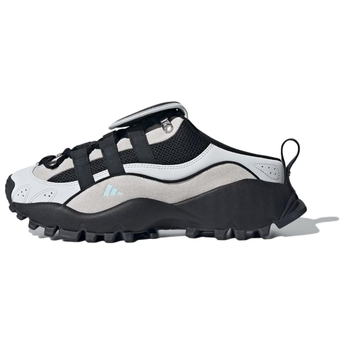adidas SEEULATER MULE Black Grey Comfortable Anti-Slip Closed-Toe Slides JR2457