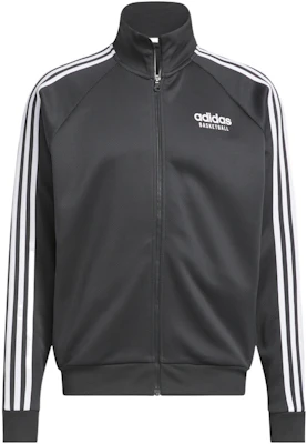 adidas Select Carbon Black Logo Print Striped Zip-Up Sports Jacket IC2413 Buy adidas Select Carbon Black Logo Print Striped Zip-Up Sports Jacket IC2413
