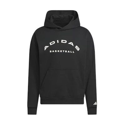 adidas Select Foundation Fleece Hoodie Black Pullover Sweatshirt IZ2868