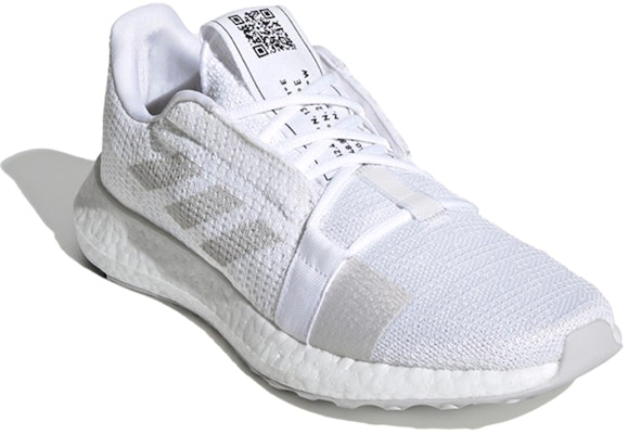 아디다스 센스부스트 고 '풋웨어 화이트' (Adidas SenseBoost Go 'Footwear White') G26940 Lookbook 아디다스 센스부스트 고 '풋웨어 화이트' (Adidas SenseBoost Go 'Footwear White') G26940
