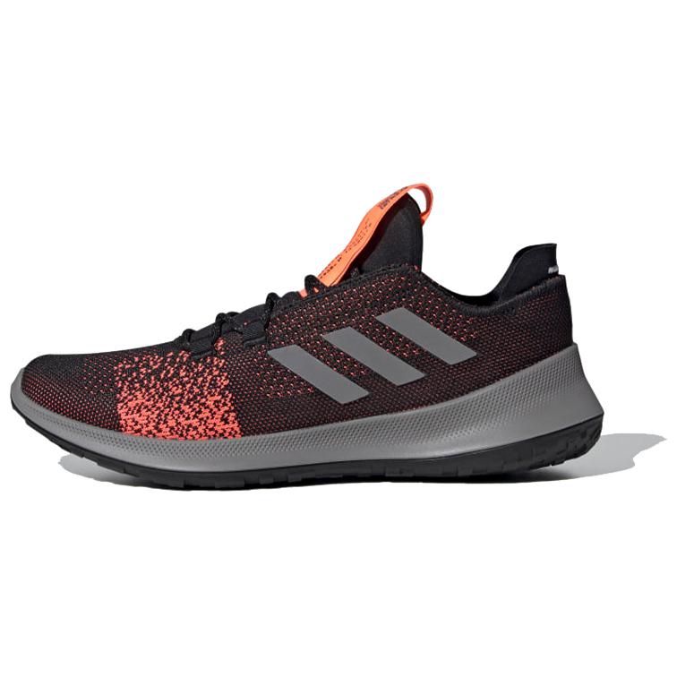 adidas Sensebounce + Ace Shoes 'Core Black Grey Three Signal Coral' EG1025