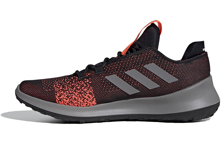 adidas Sensebounce + Ace Shoes 'Core Black Grey Three Signal Coral' EG1025