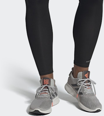 아디다스 센스바운스+ 스트리트 '그레이 시그널 코랄' EG1029 Sizing 아디다스 센스바운스+ 스트리트 '그레이 시그널 코랄' EG1029