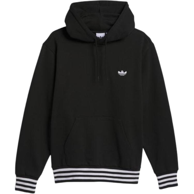 adidas Shmoofoil Heavyweight Black Skateboarding Hoodie Casual Pullover IX9011