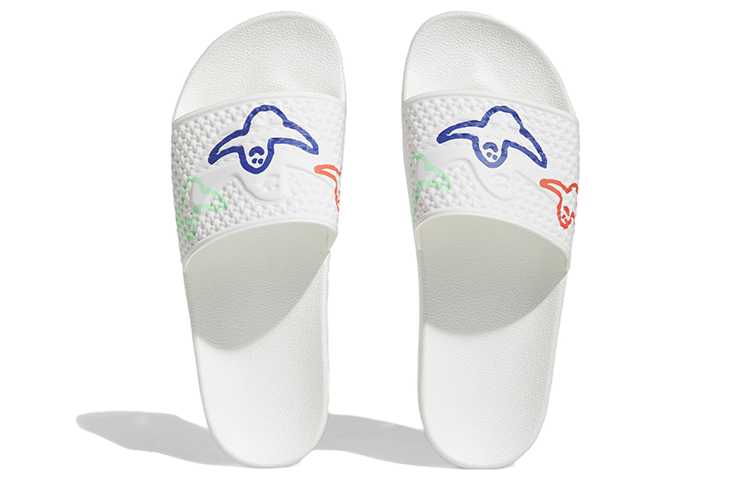 Purchase 阿迪达斯 Shmoofoil 拖鞋 '趣味图案' HQ2034