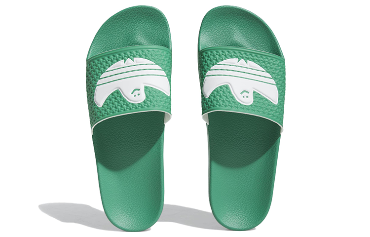 Purchase アディダス シュムーフォイル スライド (セミコートグリーン) HQ2033