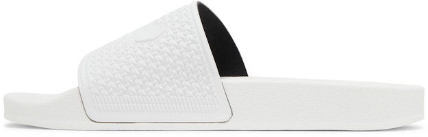 adidas originals Shmoofoil Slide 人字拖 鞋 男女通用 白色 Lookbook adidas originals Shmoofoil Slide 人字拖 鞋 男女通用 白色