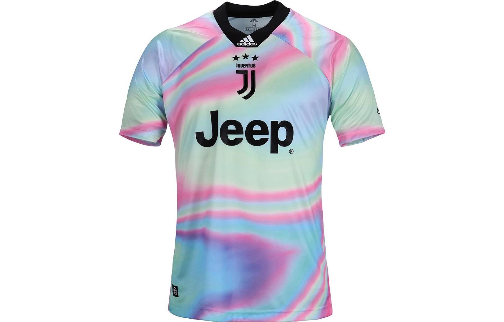 Order adidas Kaos Bola Lengan Pendek Player Edition 18-19 Ronaldo #7 Pink Biru Unisex EA0472