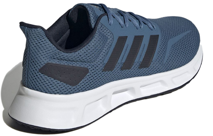 Shop adidas Showtheway 2.0 舒適耐磨跑步鞋 藍色 男女同款