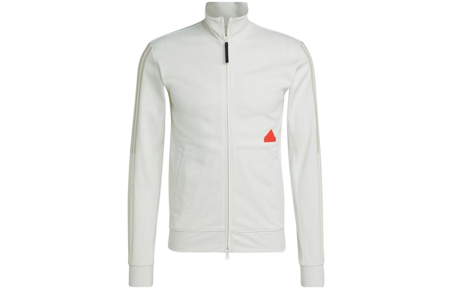 adidas Side-Stripe Logo Print Track Jacket HG2071