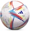 Lookbook 아디다스 사이즈 4 PU 축구공 카타르 월드컵 공식 경기용 화이트/레드 H57798