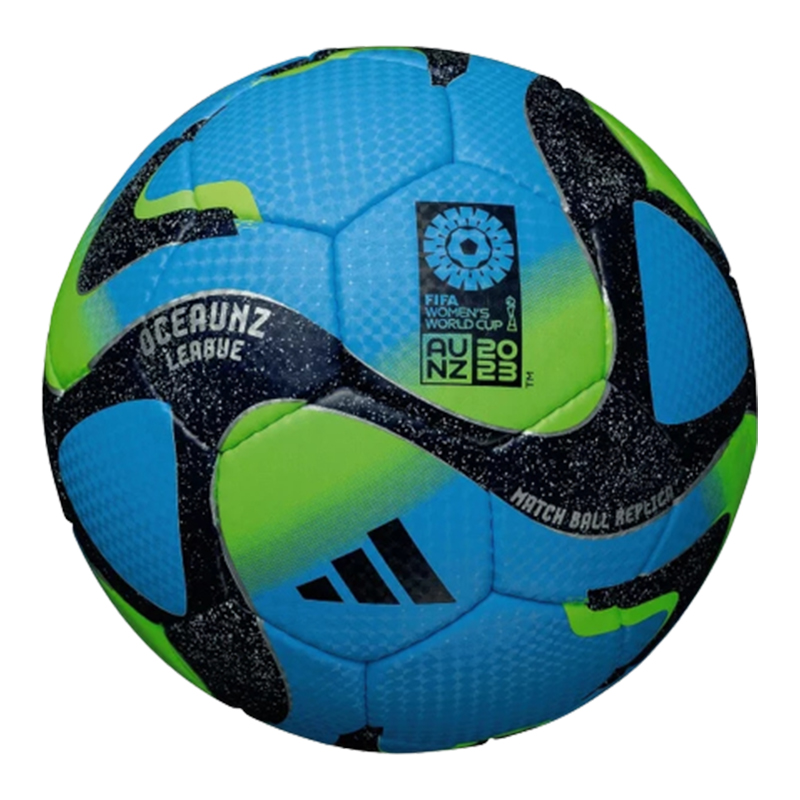 adidas Size 4 Soccer Ball FIFA League Hand-Stitched Blue Green Football AF474SK
