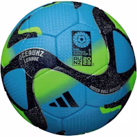 adidas Size 4 Soccer Ball FIFA League Hand-Stitched Blue Green Football AF474SK adidas Size 4 Soccer Ball FIFA League Hand-Stitched Blue Green Football AF474SK