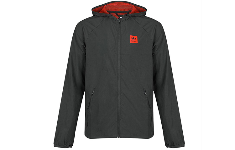 adidas Skate Dekum Casual Windbreaker Jacket - Dark Brown FH8188