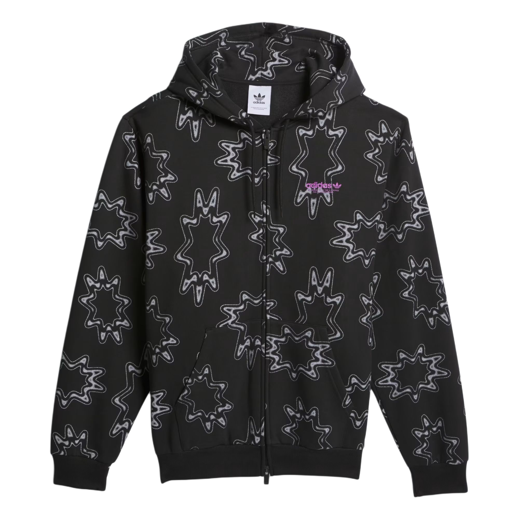 adidas Skateboarding ASTARRY Hoodie Black Full-Zip Sweatshirt IY1610