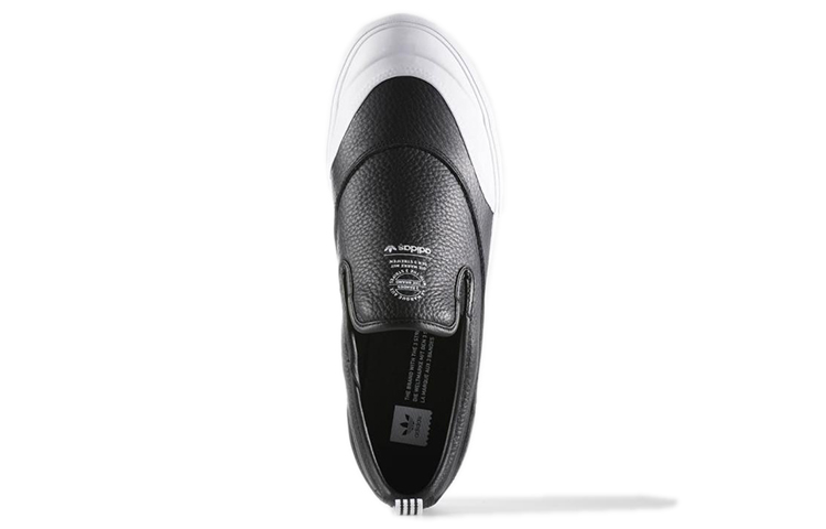 Details for adidas Skateboarding Matchcourt Slip-On Sneakers 'Black White' CG4512