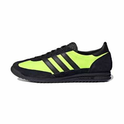 adidas SL72 'Black Solar Yellow'