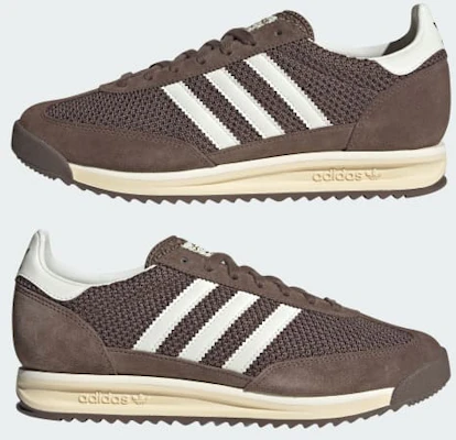 Adidas SL72 "Rare Spirit Retro" Sneaker Earth Strata/Off White/Warm Vanilla. JR8774 1