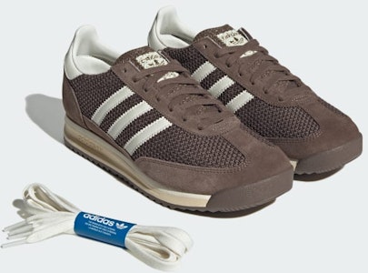 아디다스 SL72 "레어 스피릿 레트로" 스니커 어스 스트라타/오프 화이트/웜 바닐라 JR8774 1