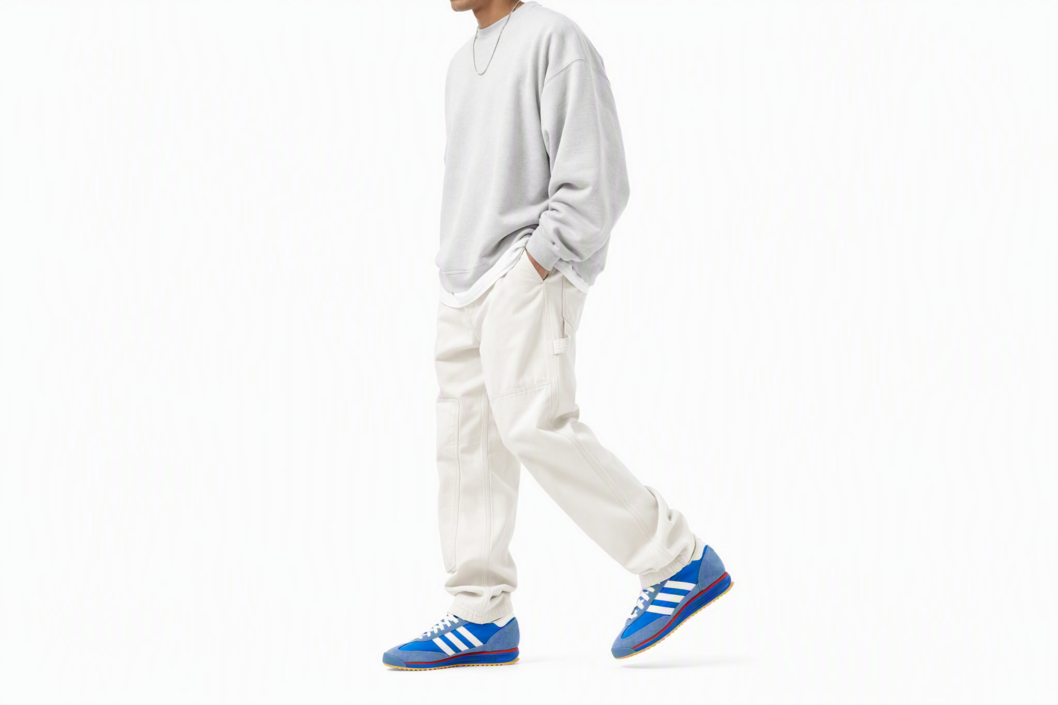 Order 阿迪达斯 SL72 RS '蓝红' IG2132