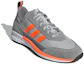 Lookbook adidas originals SL 7200 灰橙色