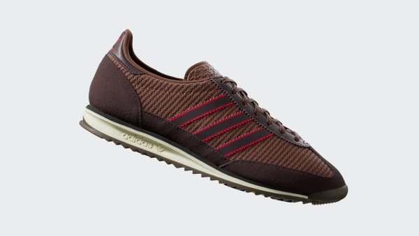 Order (W) Adidas SL 72 OG Kasut Terpakai Coklat/Shadow Brown/Collegiate Red JI0191