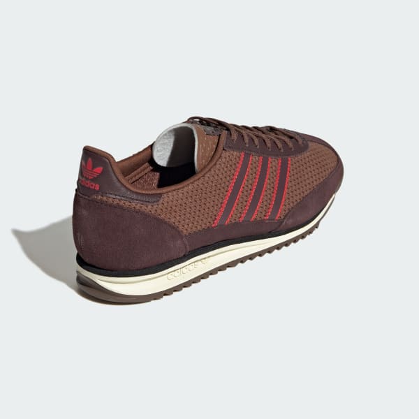 Details for (W) Adidas SL 72 OG Kasut Terpakai Coklat/Shadow Brown/Collegiate Red JI0191