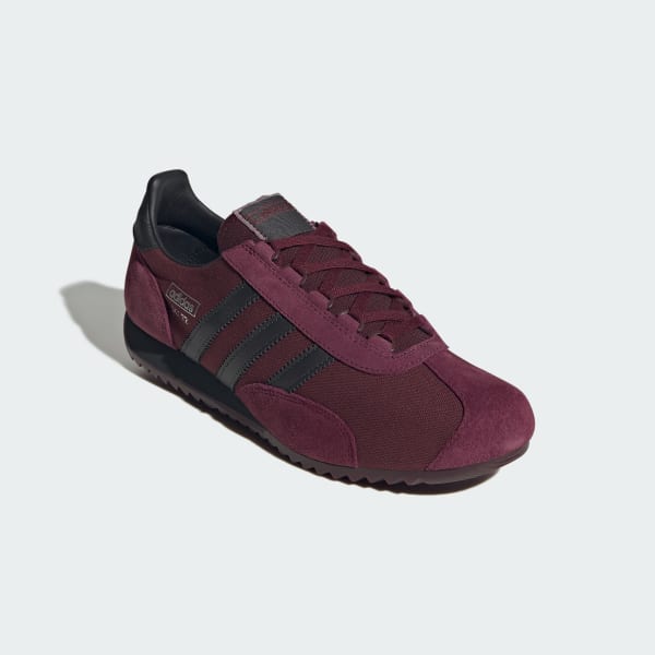 Shop adidas SL 72 PT 复古休闲鞋 暗红/炭黑/栗色 IH1644