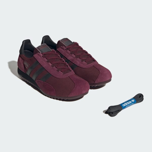 Cheap adidas SL 72 PT 复古休闲鞋 暗红/炭黑/栗色 IH1644
