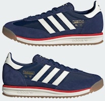 Adidas SL 72 Retro Kasut Gelap Biru/Putih Pudar/Merah JR8789 Sizing Adidas SL 72 Retro Kasut Gelap Biru/Putih Pudar/Merah JR8789