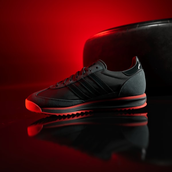 Sizing adidas SL 72 RS Audi Utility Black/Hi-Res Red Sneakers Hitam Merah KJ1203