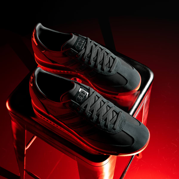 Cheap adidas SL 72 RS Audi Utility Black/Hi-Res Red Sneakers Hitam Merah KJ1203