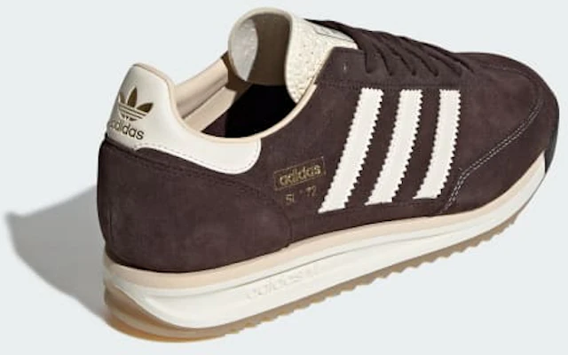 adidas SL 72 RS Shoes Aurora Coffee/Cream White/Sand Strata KK3642 Details for adidas SL 72 RS Shoes Aurora Coffee/Cream White/Sand Strata KK3642