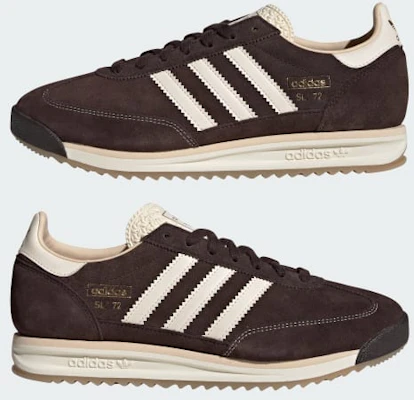 adidas SL 72 RS Shoes Aurora Coffee/Cream White/Sand Strata KK3642 Cheap adidas SL 72 RS Shoes Aurora Coffee/Cream White/Sand Strata KK3642