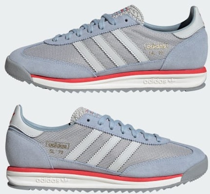 Adidas SL 72 RS Sneakers Biru Wonder/Putih Kristal/Abu-Abu Dua JH5103 Cheap Adidas SL 72 RS Sneakers Biru Wonder/Putih Kristal/Abu-Abu Dua JH5103