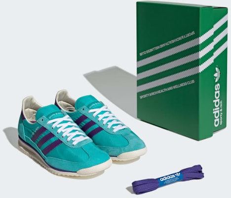 (Women) adidas SL 72 Sporty & Rich 'Blue Power' JS0261 Cheap (Women) adidas SL 72 Sporty & Rich 'Blue Power' JS0261