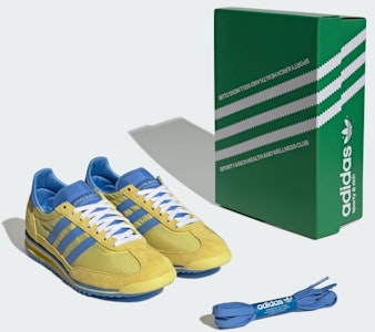 (W) 阿迪达斯 SL 72 Sporty & Rich '浅黄色' JH6702 Cheap (W) 阿迪达斯 SL 72 Sporty & Rich '浅黄色' JH6702