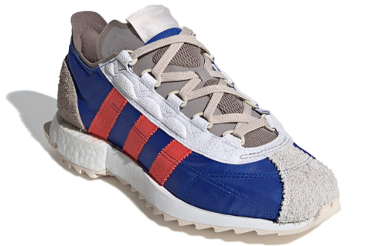 Lookbook adidas originals SL 7600 藍紅灰 男女皆宜