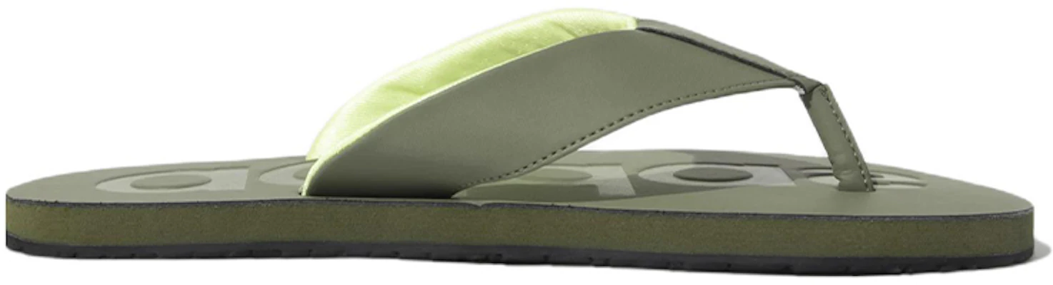 阿迪达斯Slalon耐磨舒适绿色凉拖鞋 EY3123 Order 阿迪达斯Slalon耐磨舒适绿色凉拖鞋 EY3123