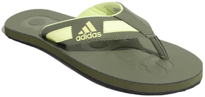 阿迪达斯Slalon耐磨舒适绿色凉拖鞋 EY3123 Lookbook 阿迪达斯Slalon耐磨舒适绿色凉拖鞋 EY3123