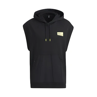 adidas Sleeveless Sports Hoodie Black HA2912