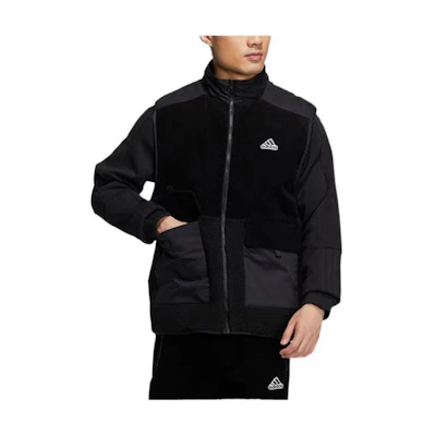 adidas Sleeveless Zip-Up Utility Jacket Black HG1844