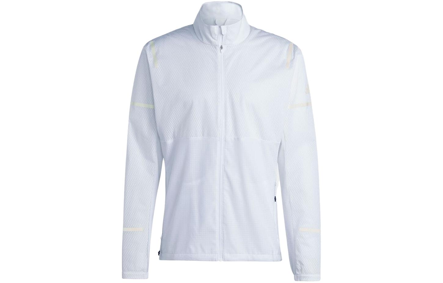 adidas Slim Fit White Zip-Up Track Jacket Japan Edition HM8448-JAPAN