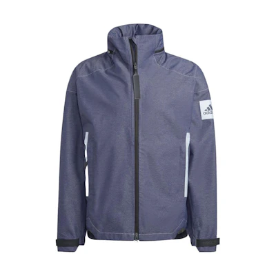 adidas Slim Fit Zip-Up High Neck Jacket Japanese Edition Navy Blue IB1650-JAPAN