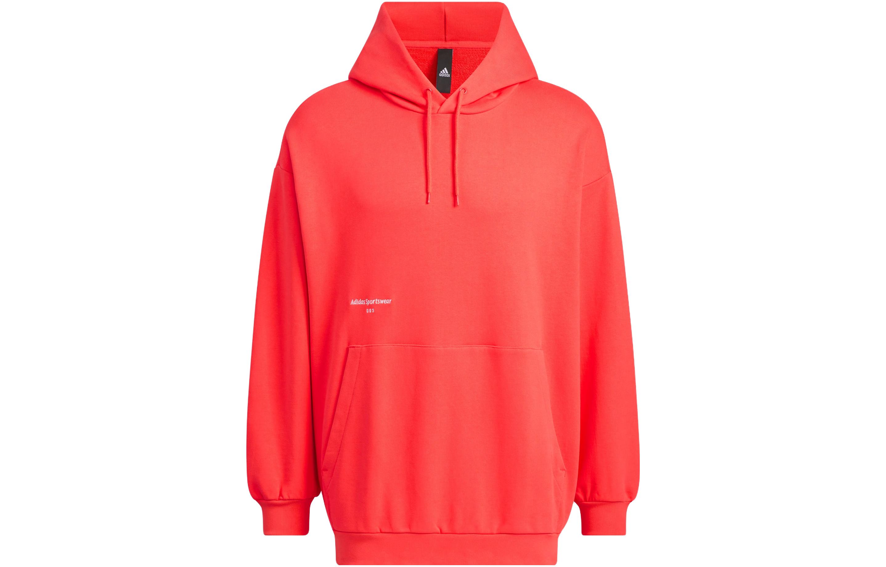 adidas Small Logo Hoodie Light Pink Casual Sportswear IZ1606