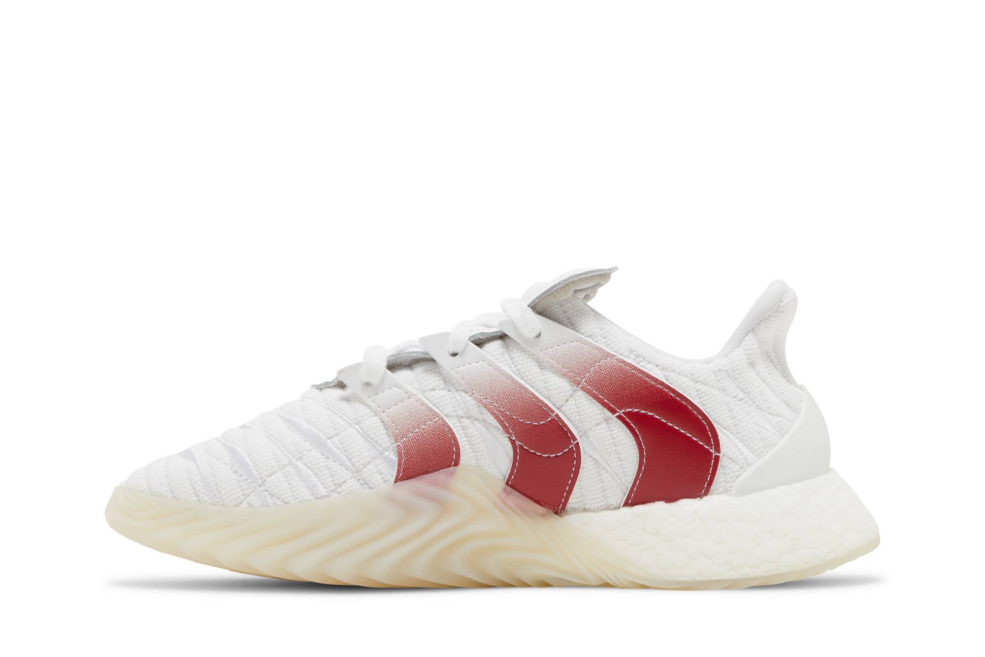 Lookbook adidas originals Sobakov Boost 經典百搭 低筒運動休閒鞋 白紅